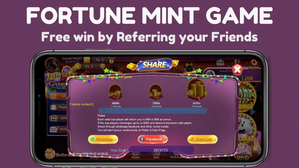 FortuneMint Game